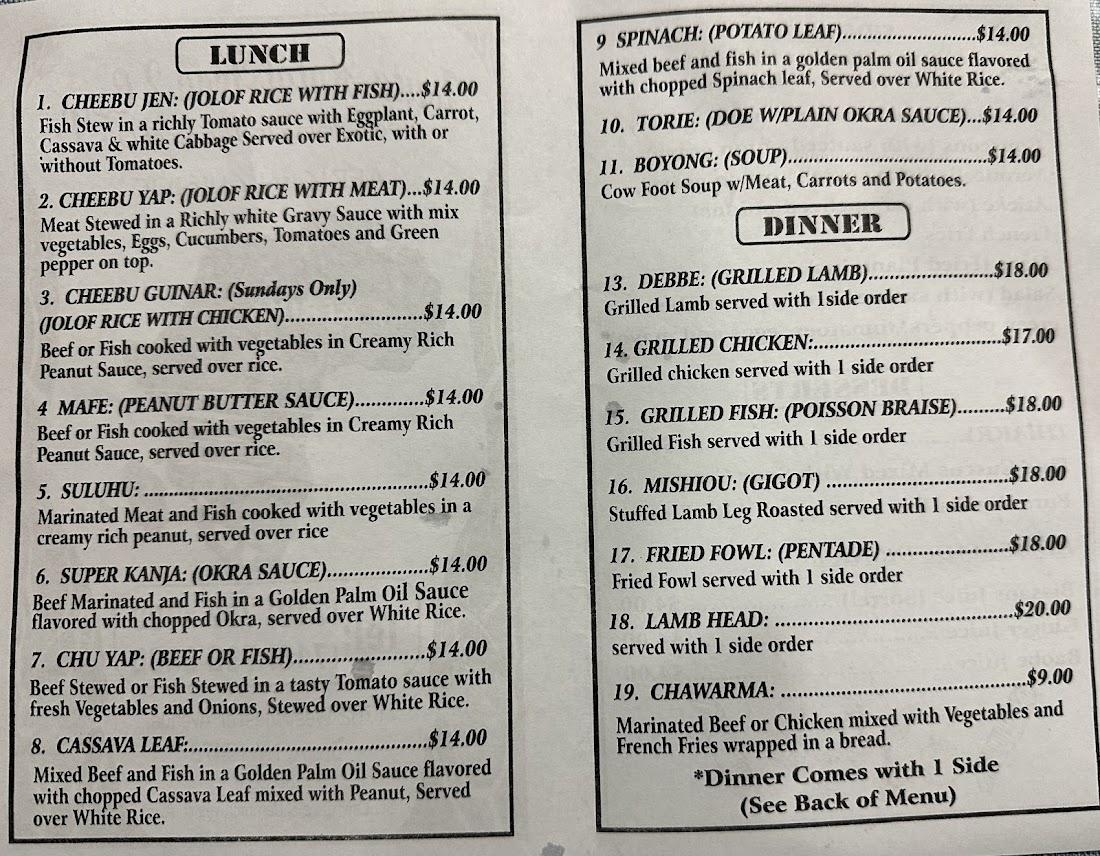 fouta halal food 2 corp